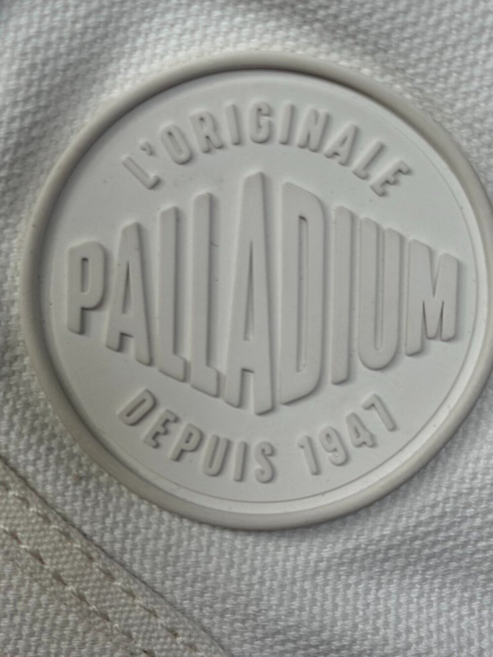Palladium Pampa Hi Star White Canvas Boots NIB - Picture 4 of 7
